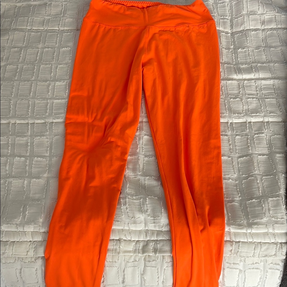 Vibrant Orange Leggings